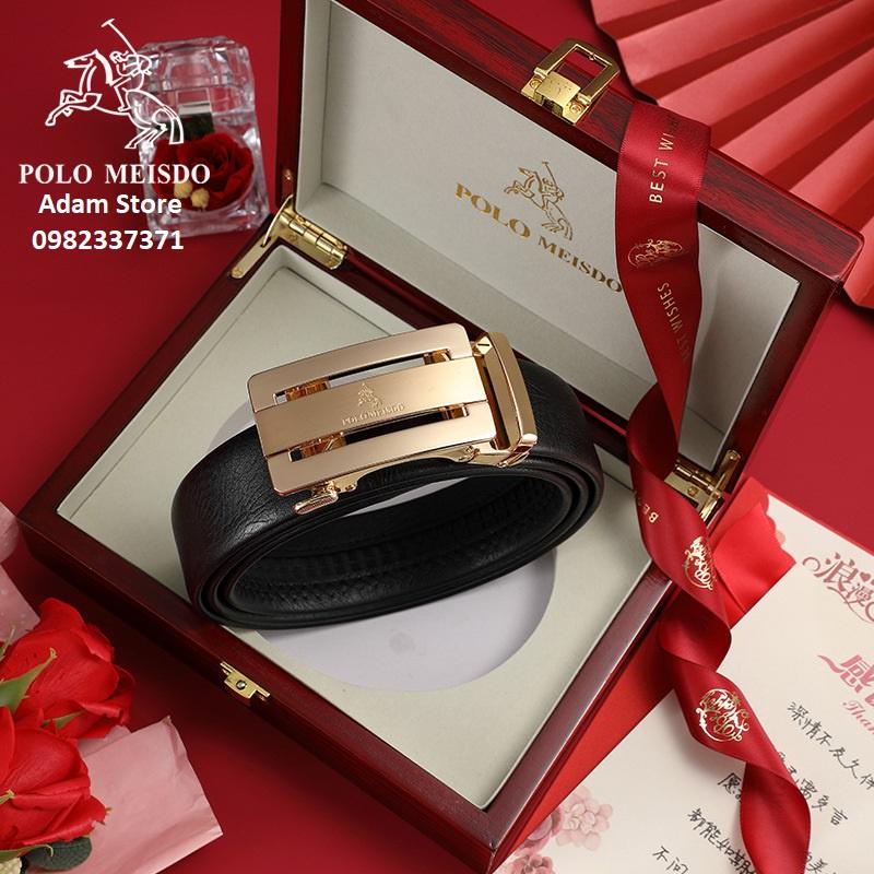 Thắt Lưng Nam Dây Lưng Nam Cao Cấp Hàng Hiệu POLO MEISDO Da Bò Thật 100% Sang Trọng Đẳng Cấp Bảo Hành 1 Năm PL23