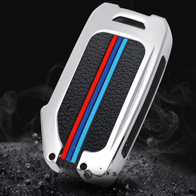 Ốp bảo vệ chìa khóa xe KIA 4 nút bằng hợp kim cao cấp sang trọng PKXH-182