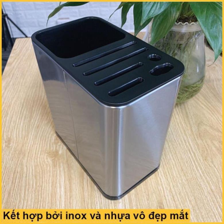 Ống cắm đũa, dao INOX cao cấp. Chất liệu inox304 không han gỉ. Sang trọng. Gọn gàng. Dụng cụ nhà bếp 2750