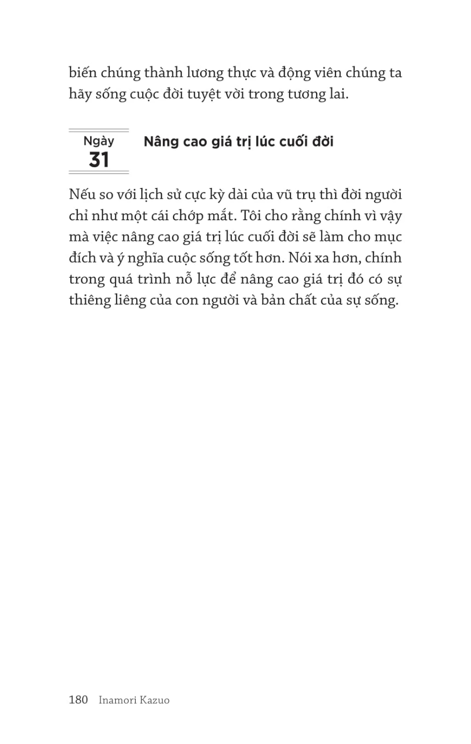 Inamori Kazuo Mỗi Ngày Một Câu Nói Nâng Tầm Vận Mệnh - TRE