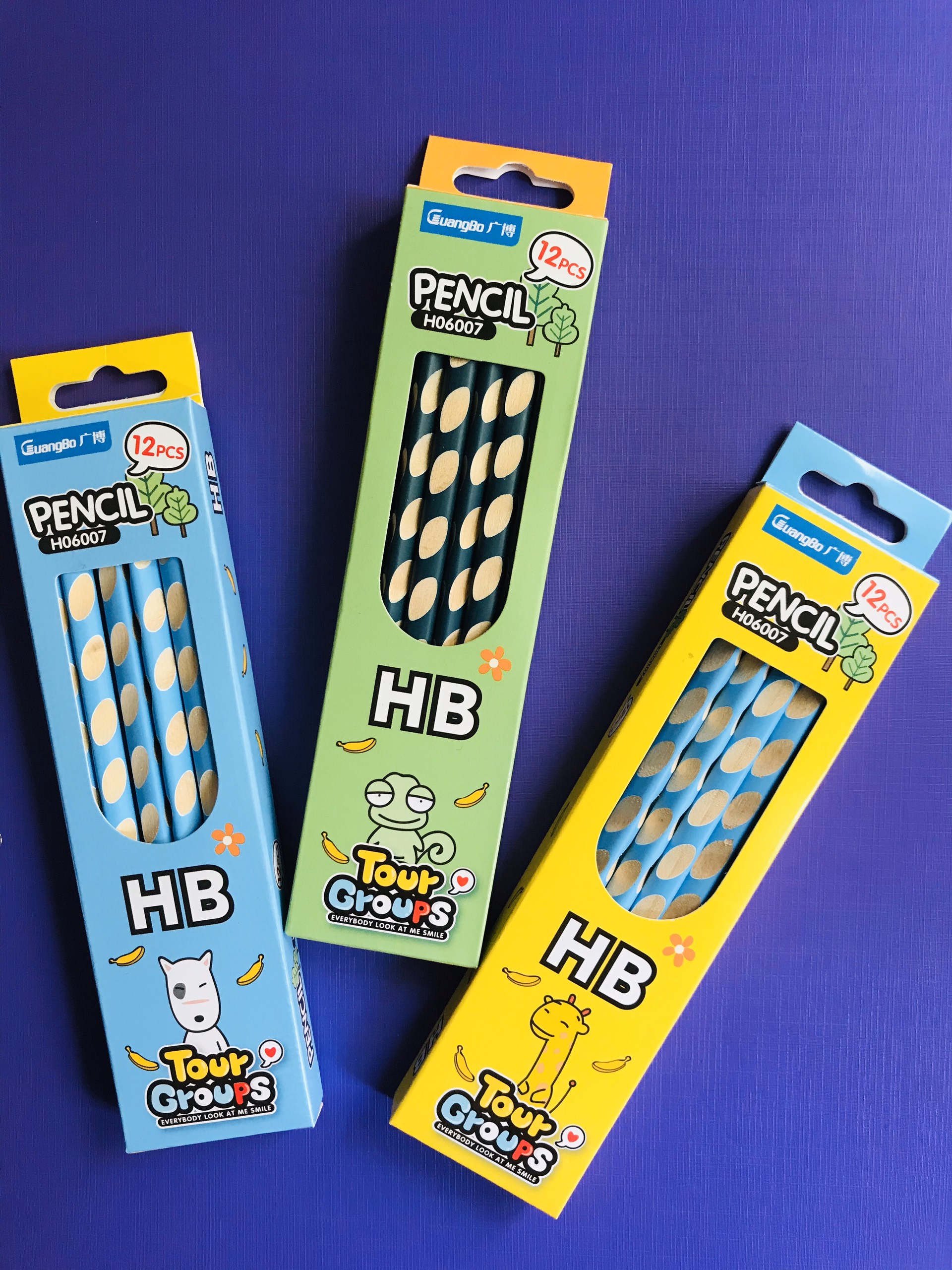 Bút chì định vị Tourgroups HB H06007 Giao màu ngẫu nhiên