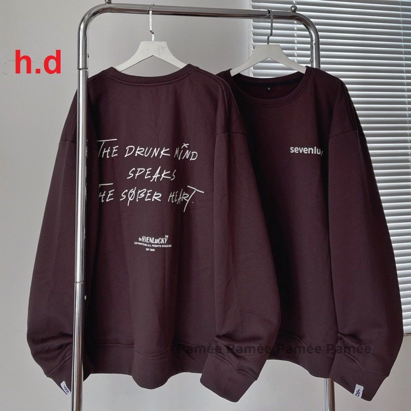 Áo sweater hoodie nam nữ SEVEN màu đẹp cá tính