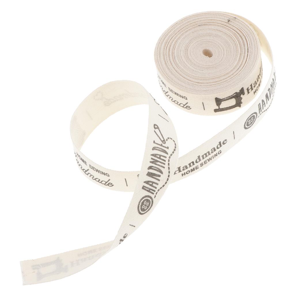 5yd x 15mm Handmade Cotton Fabric Ribbon Gift Wrapping Craft Decoration
