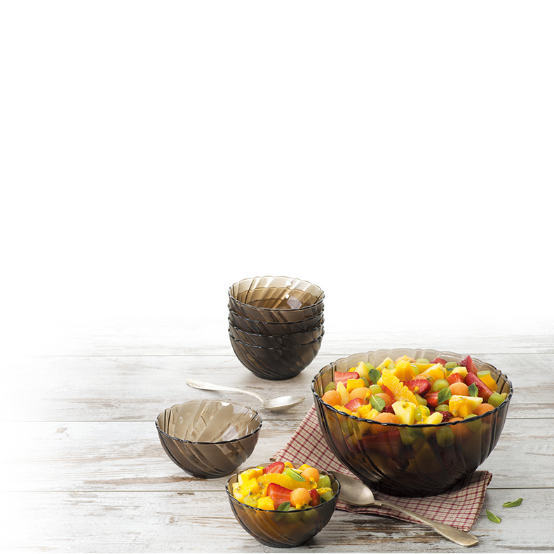 {Hàng chính hãng} Bộ 6 chén Duralex - Beau Rigave 12cm Thủy tinh cường lực cao cấp Pháp