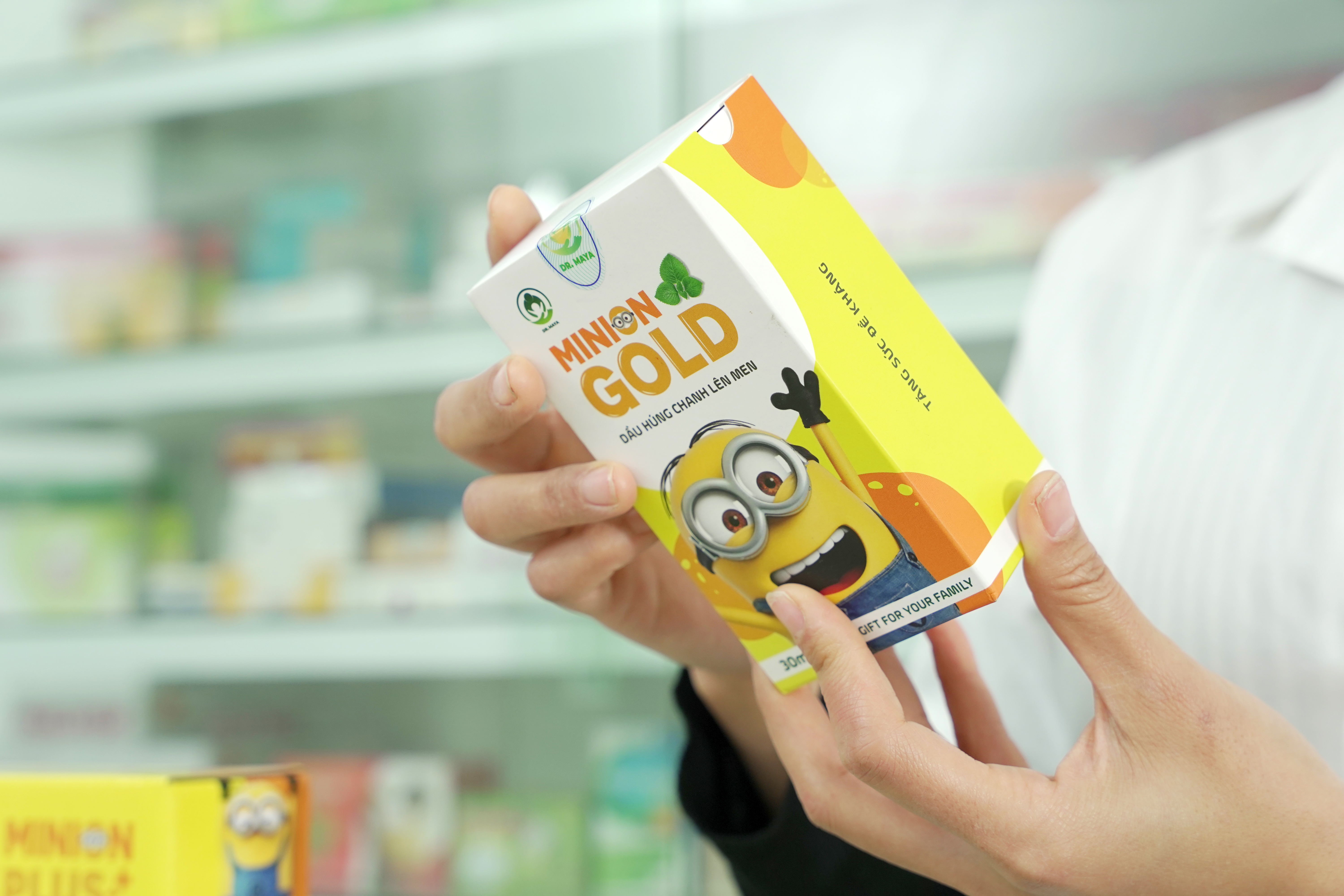 Dầu húng chanh Minion 30ml