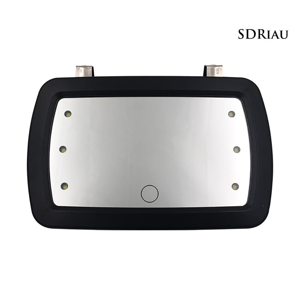 CLEAR Gương Trang Điểm Cảm Ứng Gắn Đèn Led Cho Xe Ô Tô