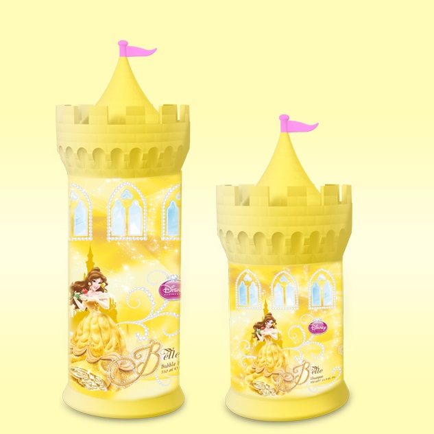 Sữa tắm bé gái lâu đài công chúa Disney Belle 350ml