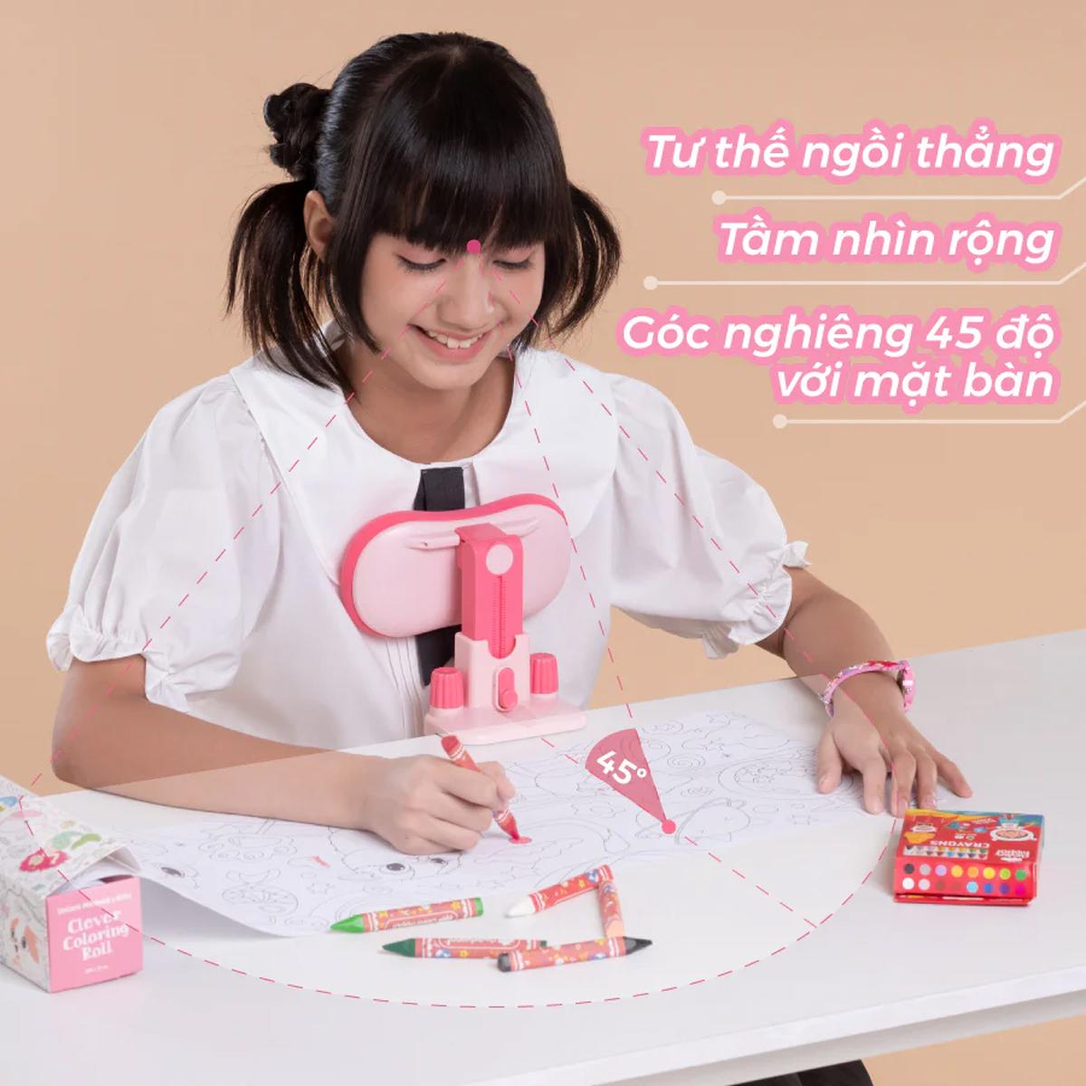 Giá Đỡ Điều Chỉnh Tư Thế Ngồi Pro-Posture - Clever Hippo PP2401/PINK - Màu Hồng