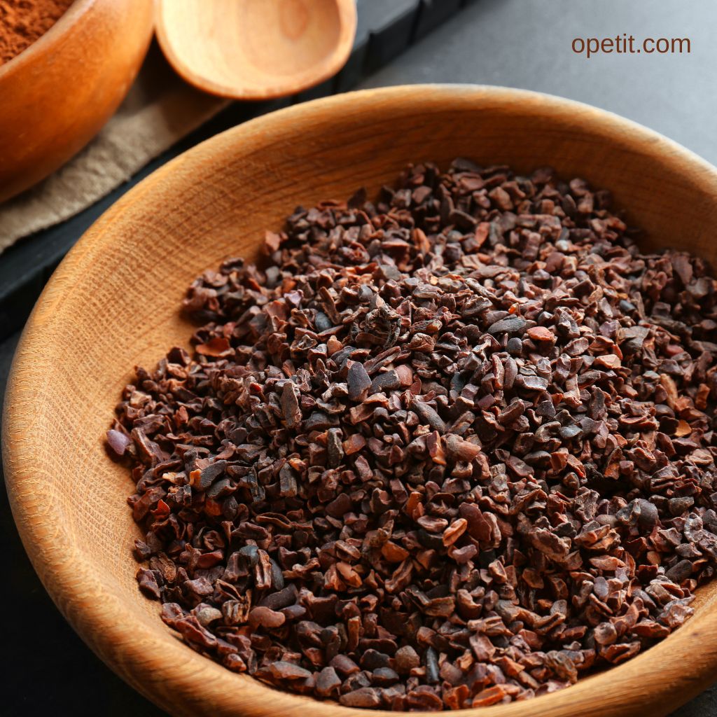Cacao Nibs, Cacao ngòi, Nhân hạt cacao rang 500g O'PETIT