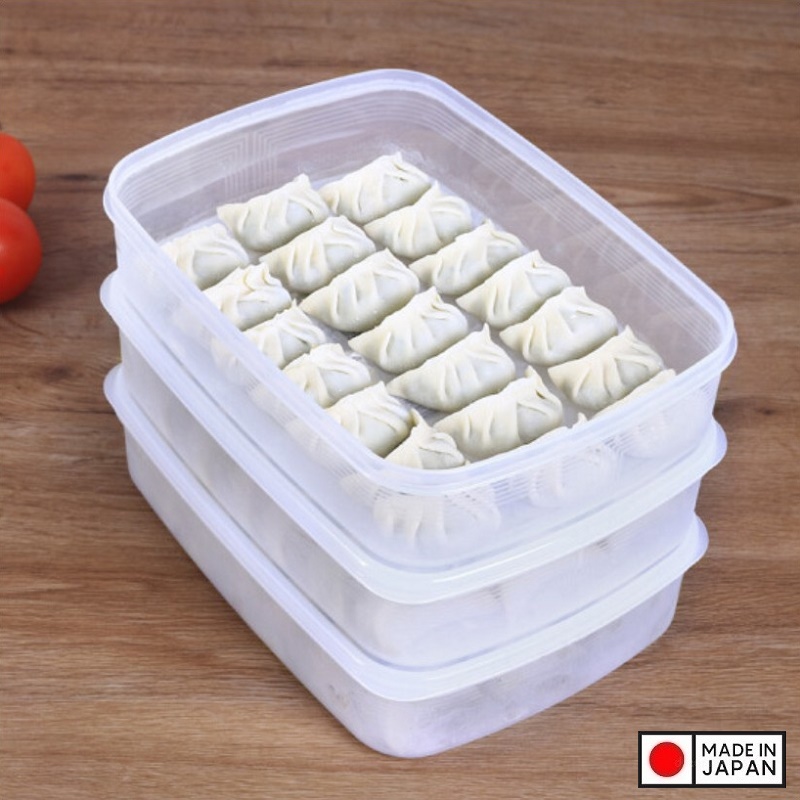 Hộp nhựa đựng thực phẩm nắp dẻo 2,6L - Nội địa Nhật Bản