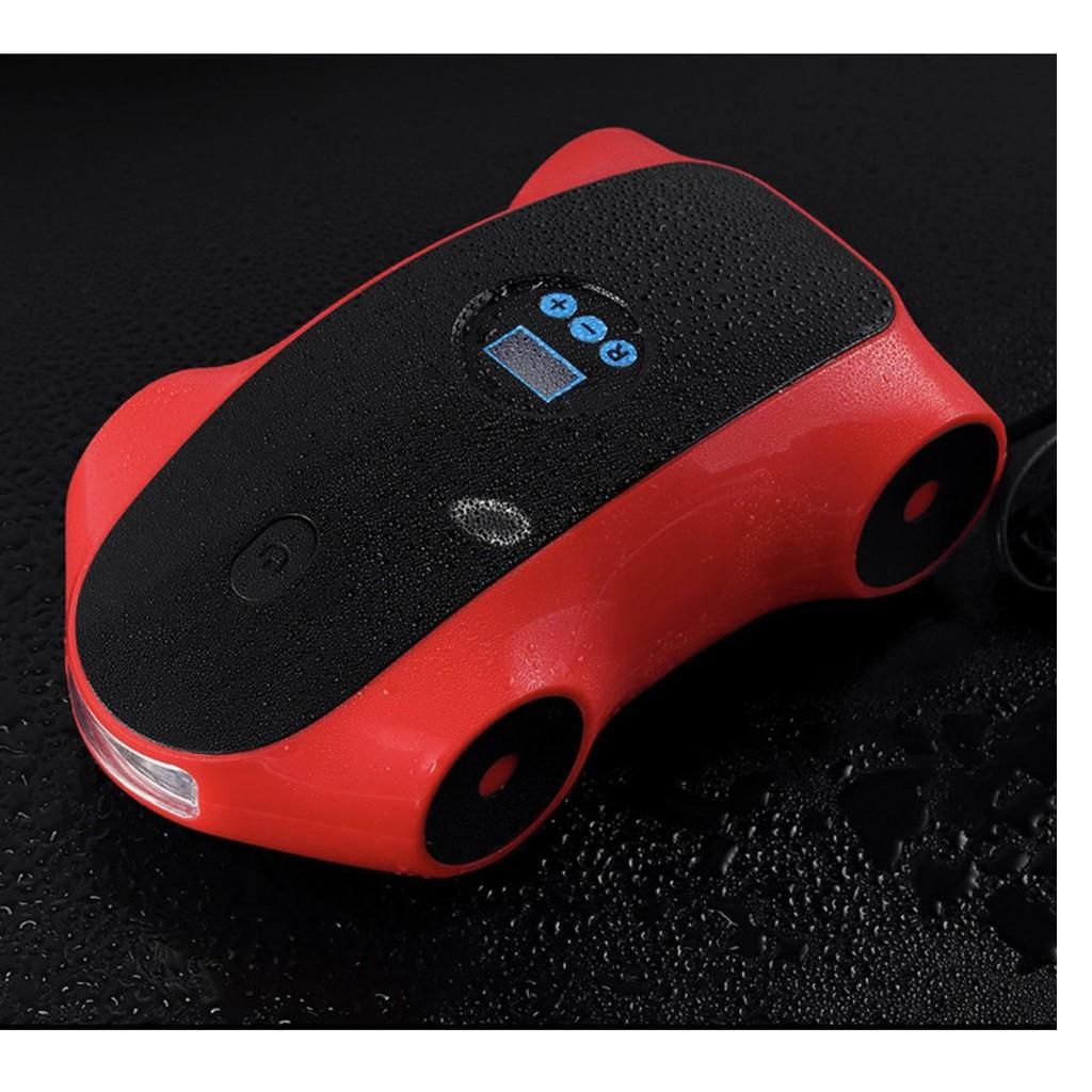 Máy bơm lốp cho ô tô công suất lớn 120w LCD SuperCar