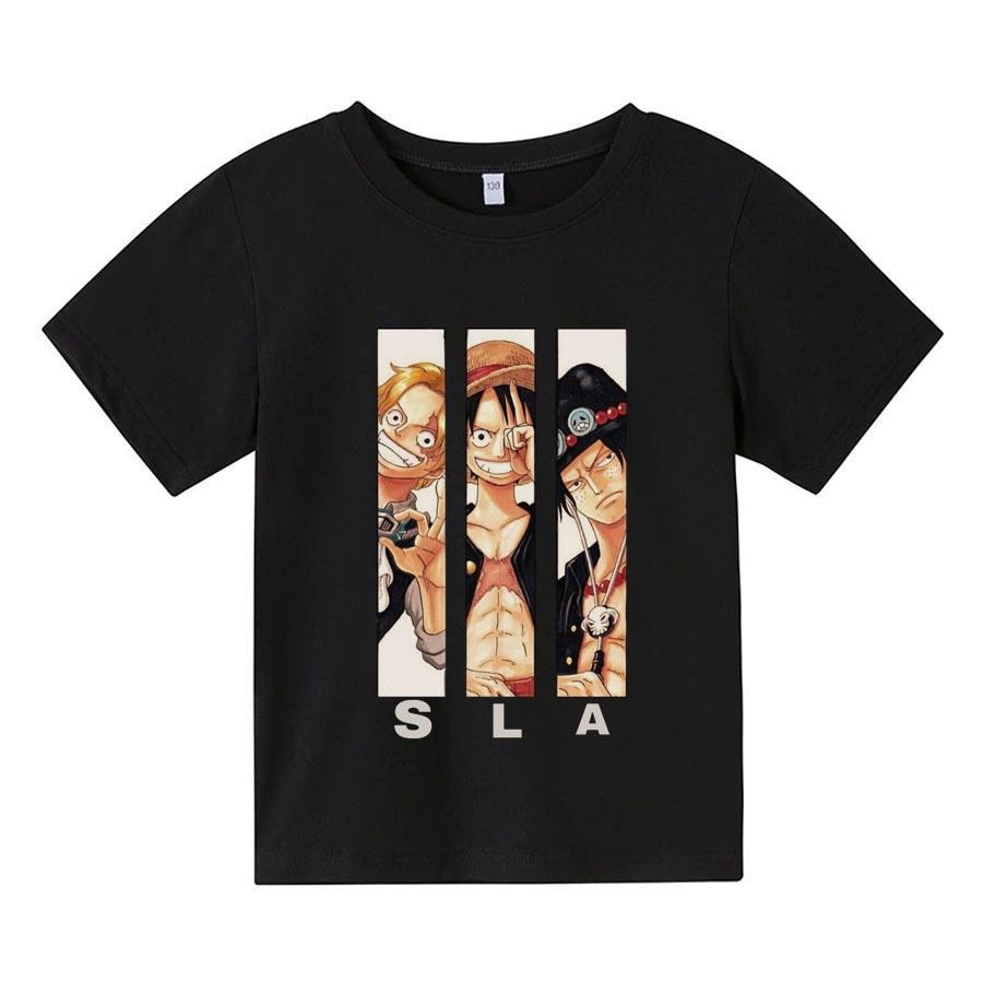 Áo thun trẻ em ONE PIECE 2, 4 màu, có size người lớn, Anam Store