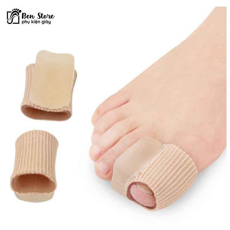 (1 cái) đệm ngón chân silicon - duỗi thẳng ngón chân bị vẹo, chồng lên nhau, ngón chân cái búa #sil69