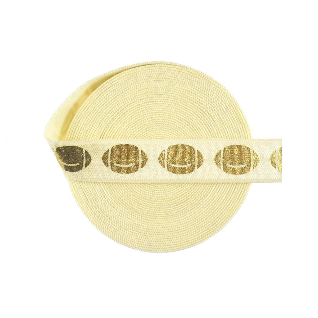 Băng Đô Co Giãn Bristlegrass Hình Quả Bóng Đá 5 / 8 "15Mm