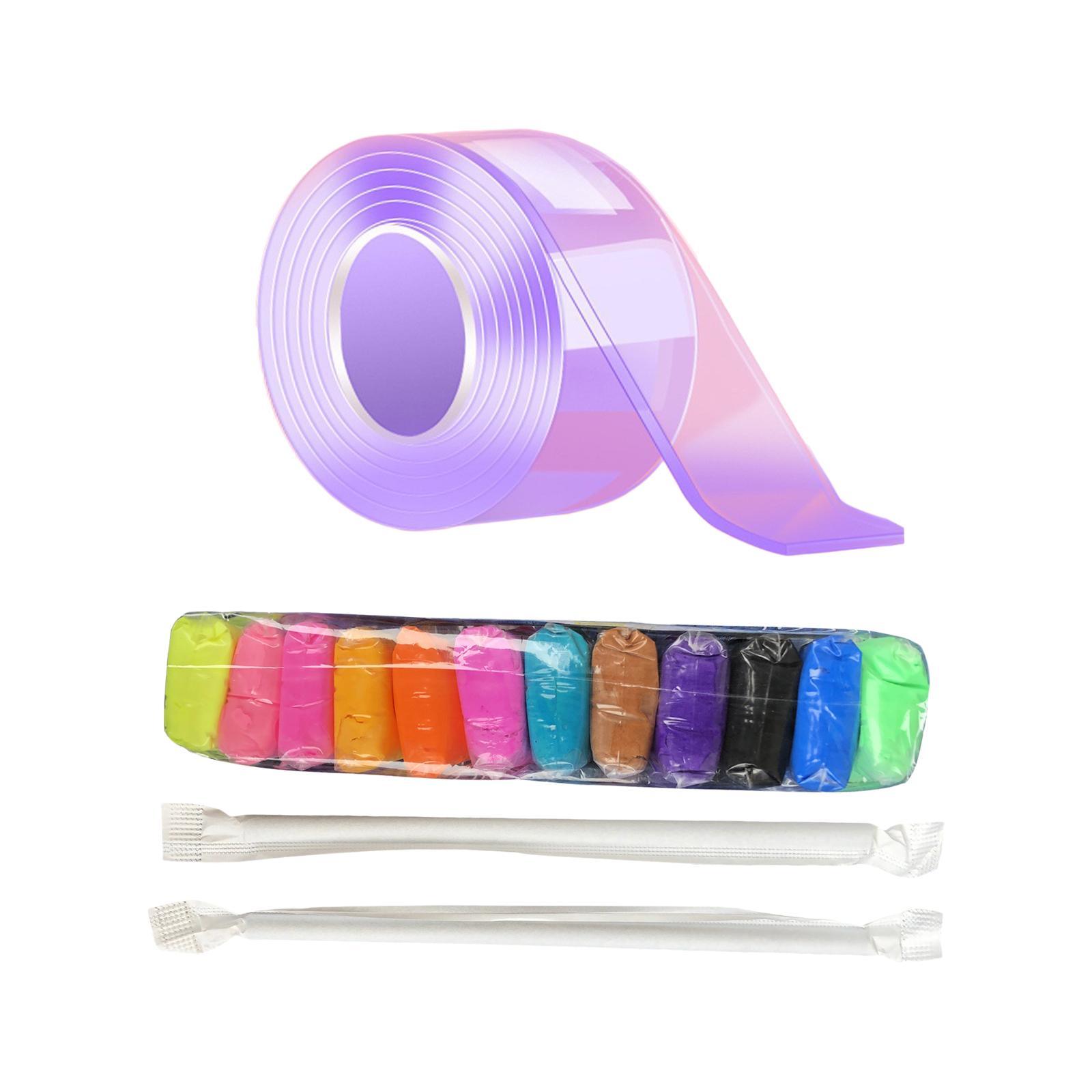 Bubble Double Sided Tapes Boys Girls Non Marking DIY Craft Crafts Adults Classroom Handmade Ball Sticky Tapes Nano