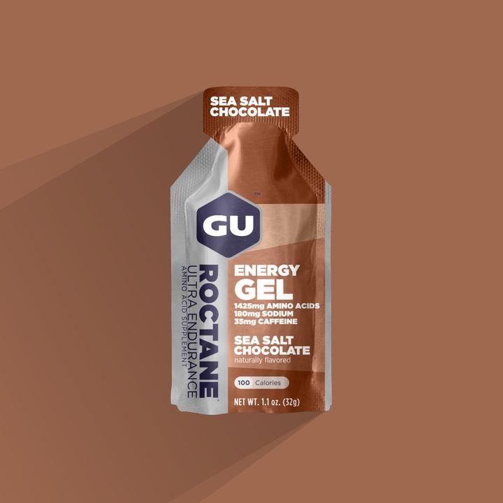 (COMBO 6 GÓI) Gel Năng Lượng Gu Energy Roctane Vị Seasalt Chocolate - Socola Muối Biển  Combo 6 Gói