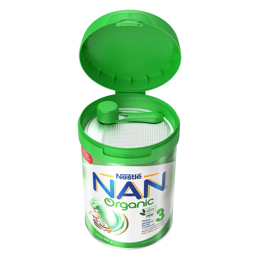 Sữa bột Nan Organic số 3 900gr cho bé từ 2-6 tuổi