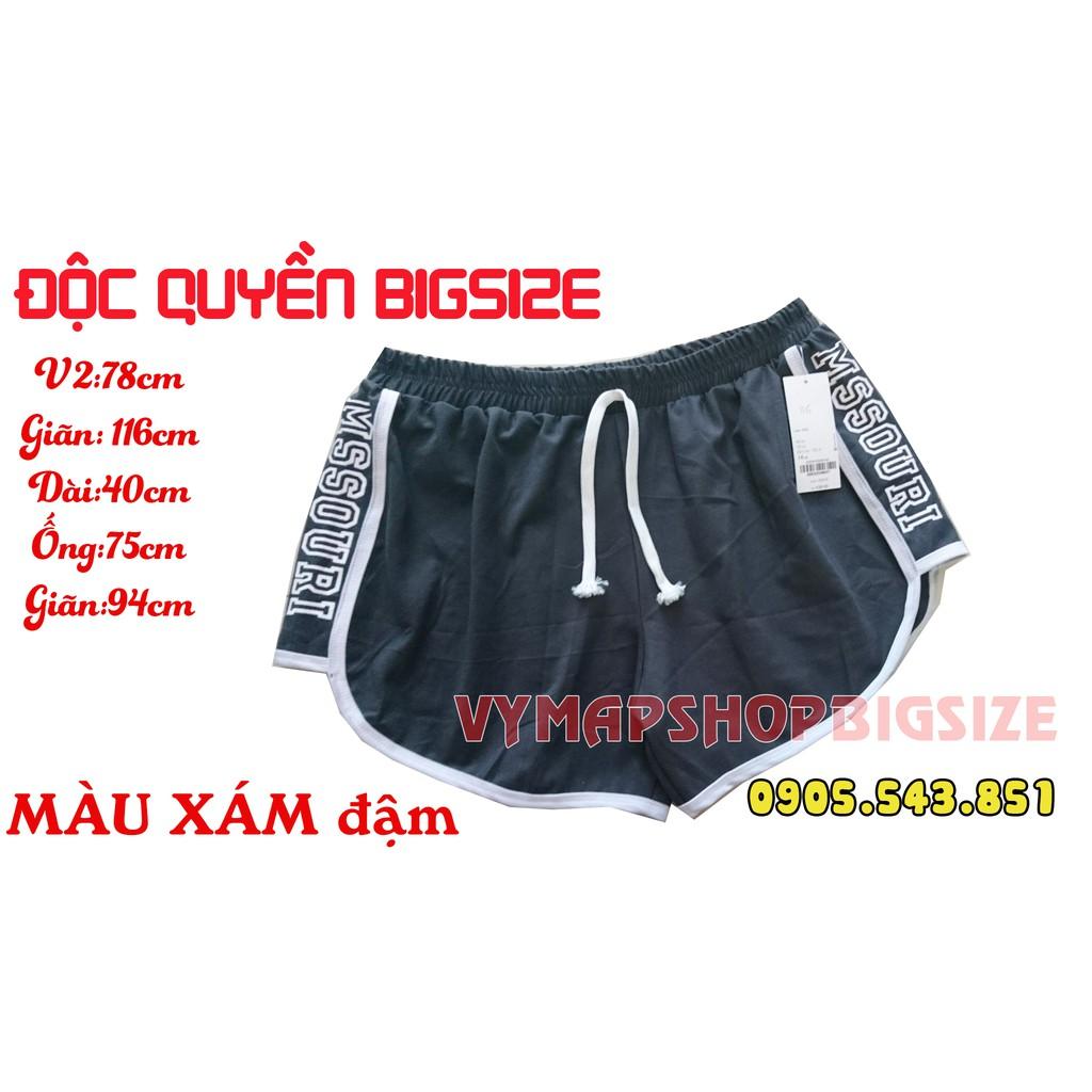 quần viền thể thao bigsize 70-100kg