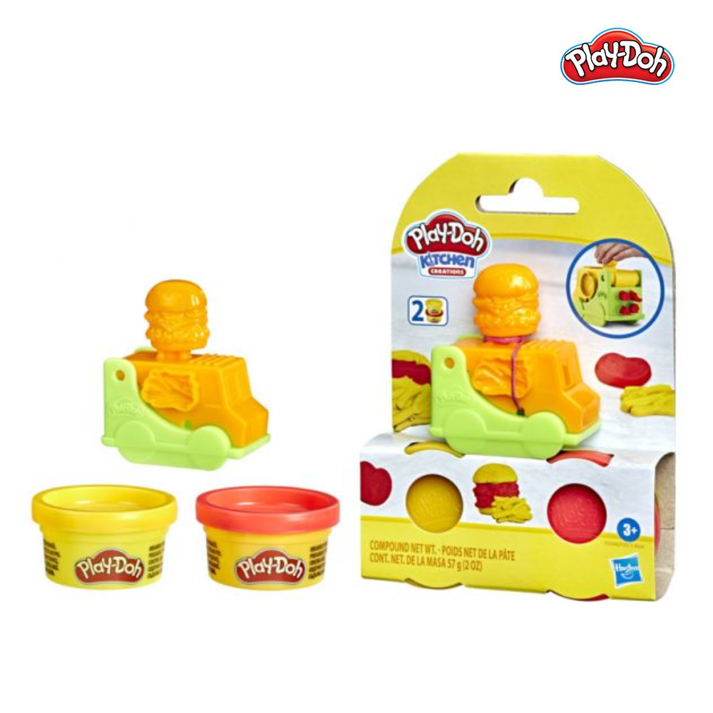 Bộ đồ chơi đất nặn xe Burger mini Play-Doh