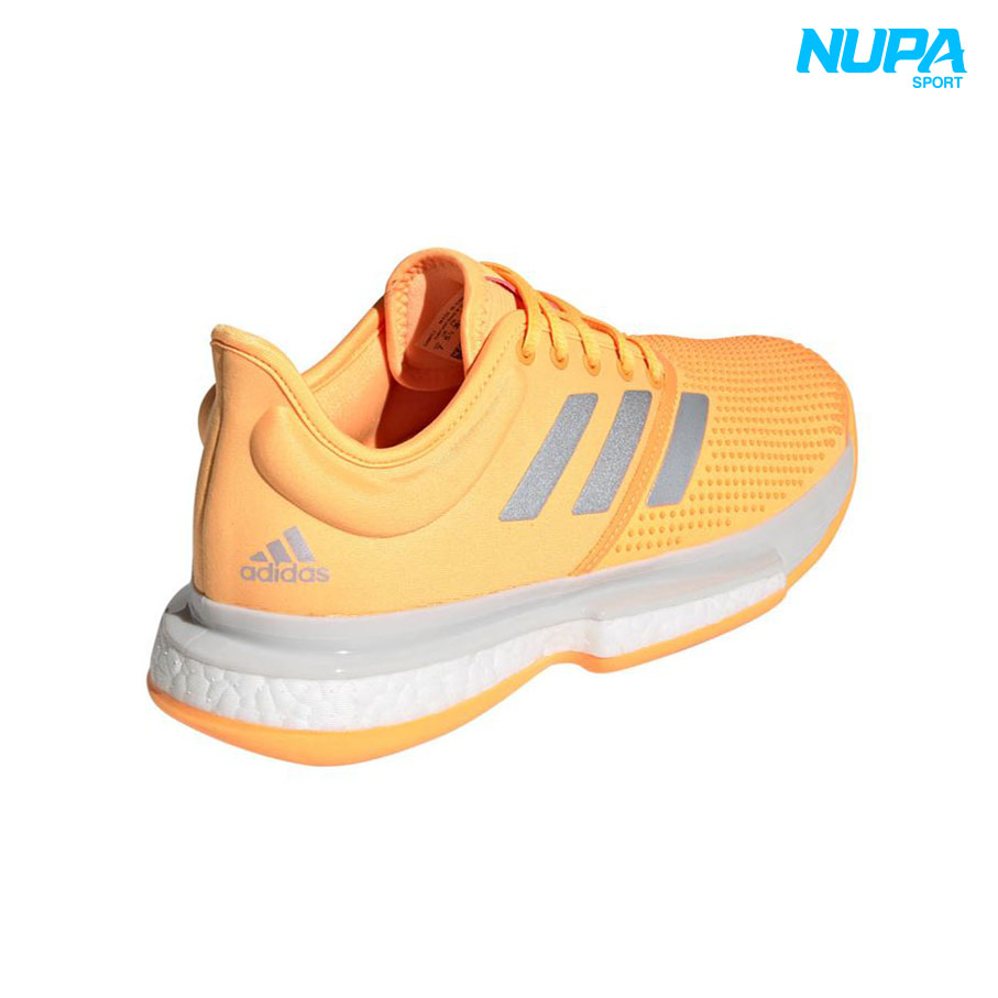 Giày Tennis SoleCourt Boost - Orange/ White/ Grey