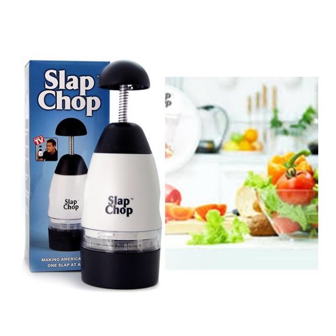 Dụng Cụ Dập Tỏi, Cắt Rau Củ Quả Bằng Tay Đa Năng Slap Chop Tiện Ích Cho Nhà Bếp