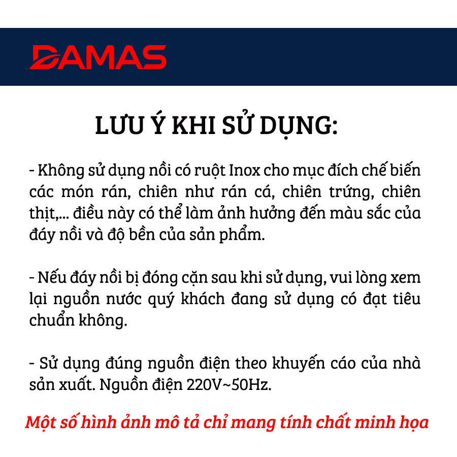Nồi Điện Đa Năng Hiện Đại Damas DK8012 - Thiết Kế Thông Minh Đa Chức Năng, Nấu lẩu, Luộc, Hấp, Xào,... Chất Liệu Inox Cao Cấp - Hàng Nhập Khẩu