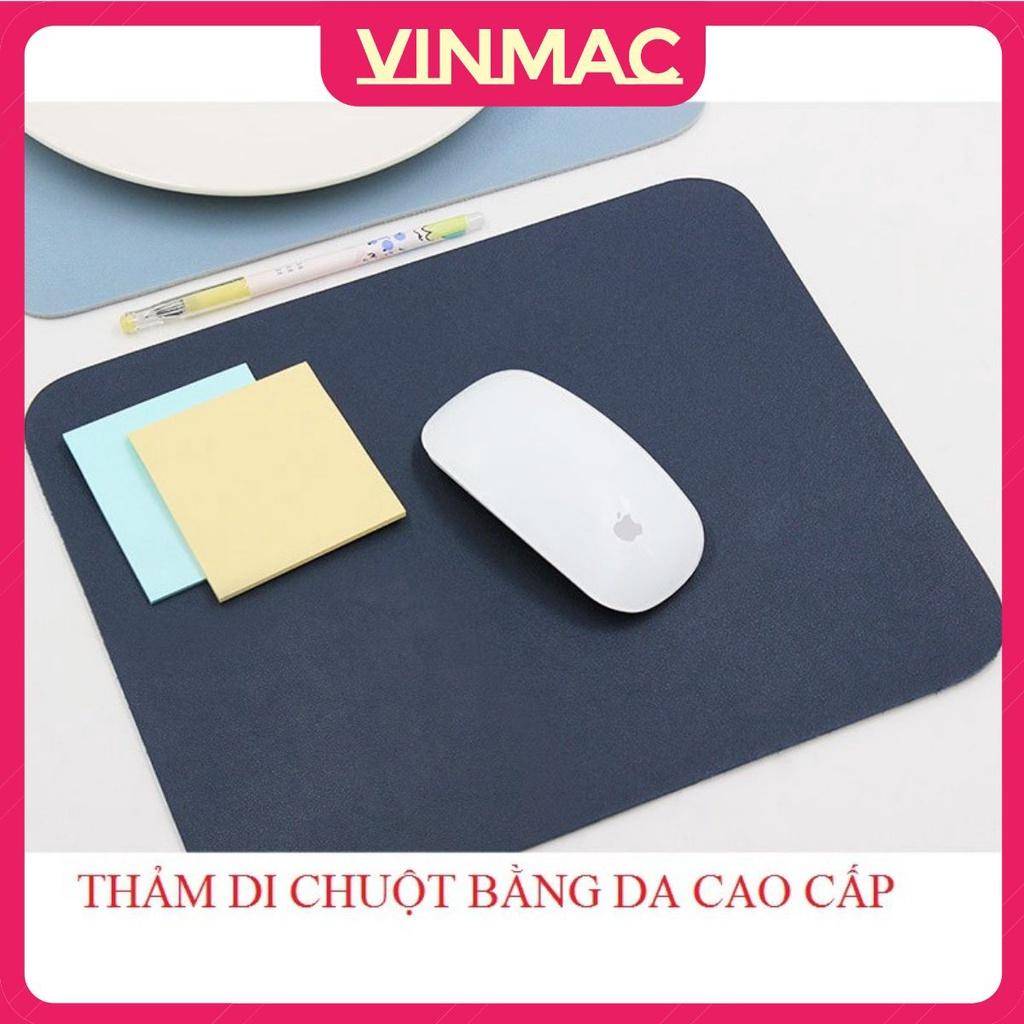 Miếng Lót Chuột Da 2 Mặt Loại To ( Mouse pad ) Nhiều Size, Nhiều Mầu