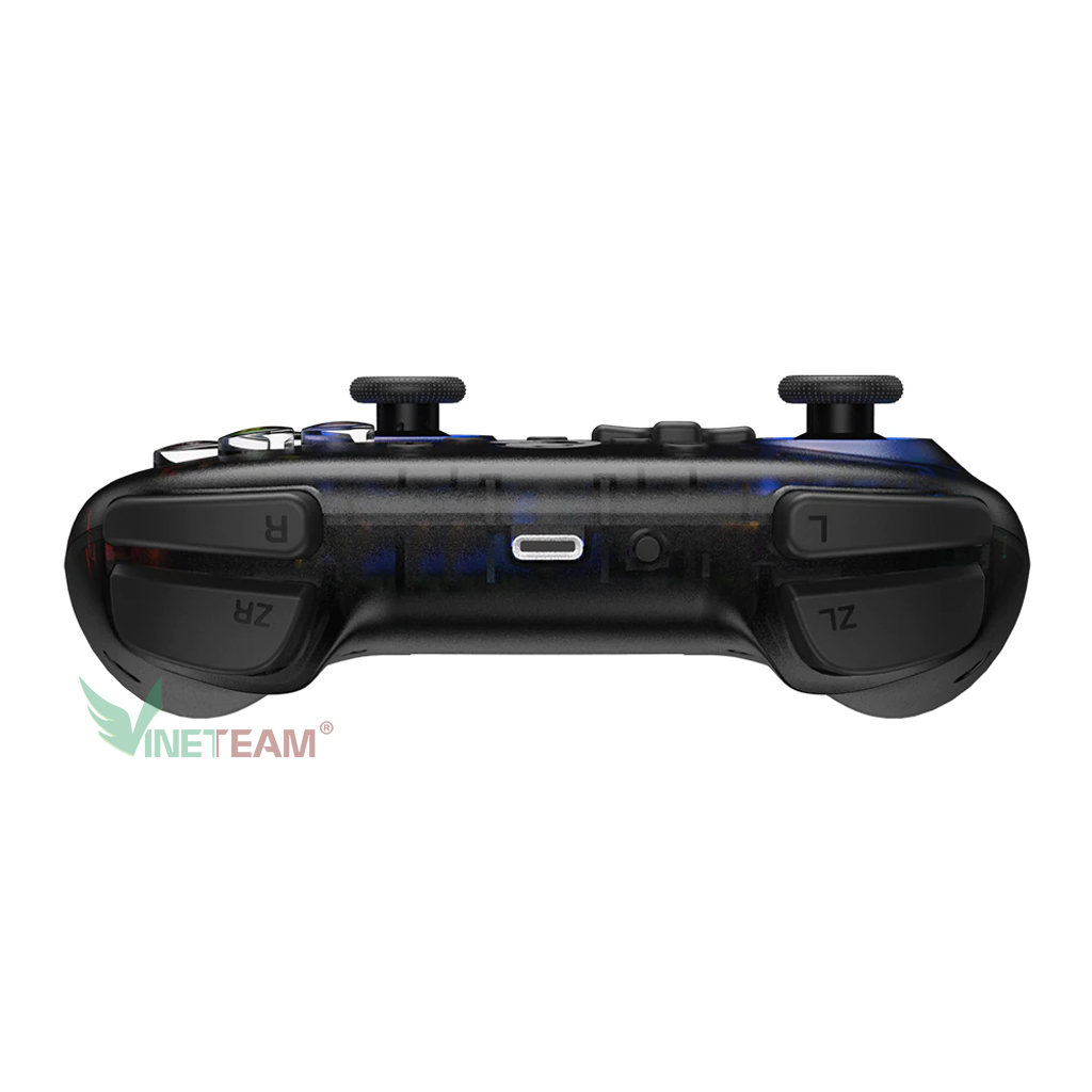 Tay Cầm Chơi Game Không Dây Gamesir T4 Mini Bộ Điều Khiển Chơi Game Dành Cho Nintendo Switch Apple Arcade và MFi Hỗ Trợ PC/ Android/ iOS Led Nhiều Màu -Hàng Chính Hãng