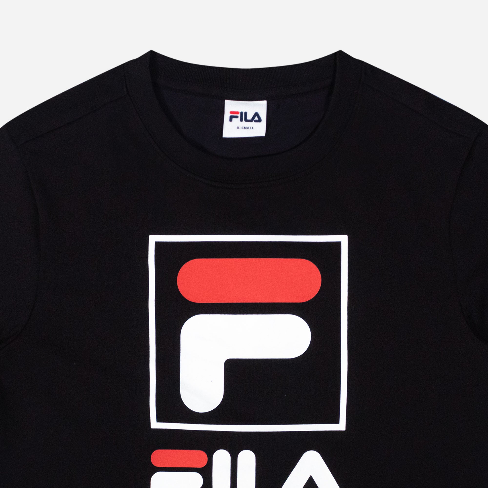 Áo thun tay ngắn thời trang unisex Fila Short Sleeve Tee - FW2RSF2067X-BLK