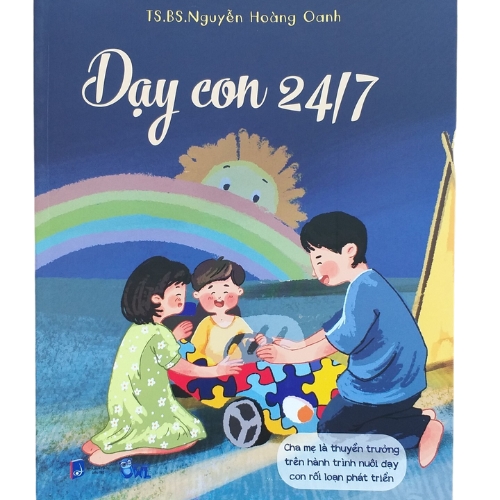 Hình ảnh SÁCH DẠY CON 24/7 - Cuốn sách đồng hành cùng phụ huynh trẻ rối loạn phát triển, Casa Sunshine