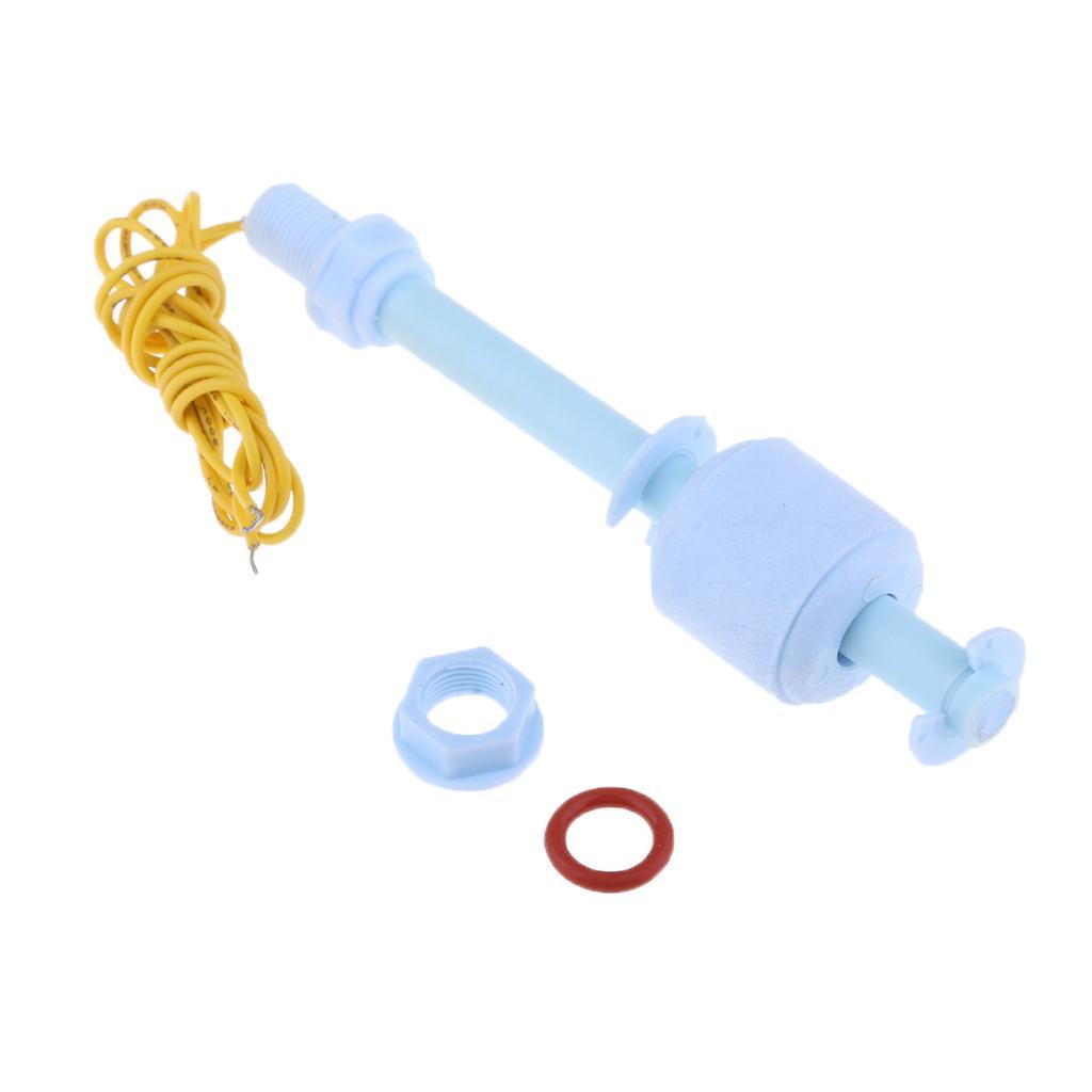 M10*100MM PP Tank Pool Water Level Liquid Sensor Vertical Float Switch 100V