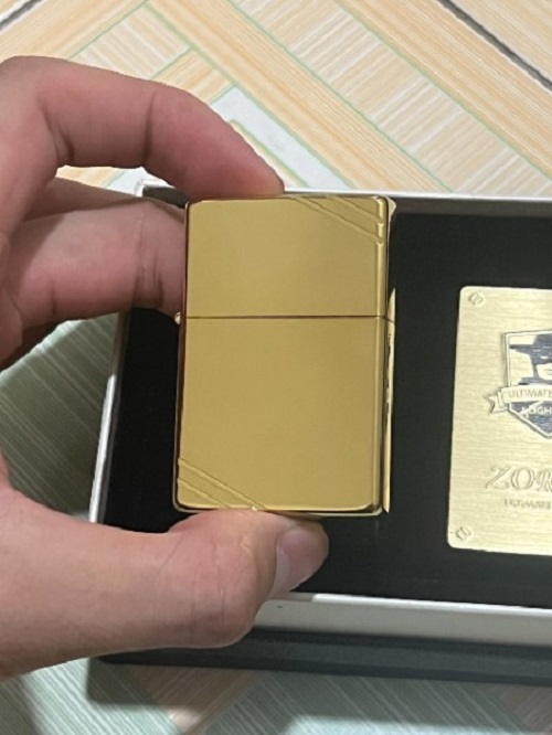 Vỏ Hột Quẹt Bật Lửa Xăng Đá Zorro Z-5000C Trơn Chém Góc