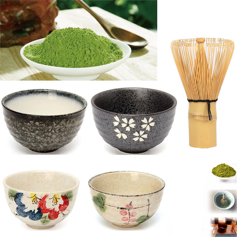 3 Matcha Dụng Cụ Trà Đánh Muỗng Trà Matcha Bộ Bát Nhật Bản Teaware Trà Nghệ Thuật Dụng Cụ 5 Phong Cách