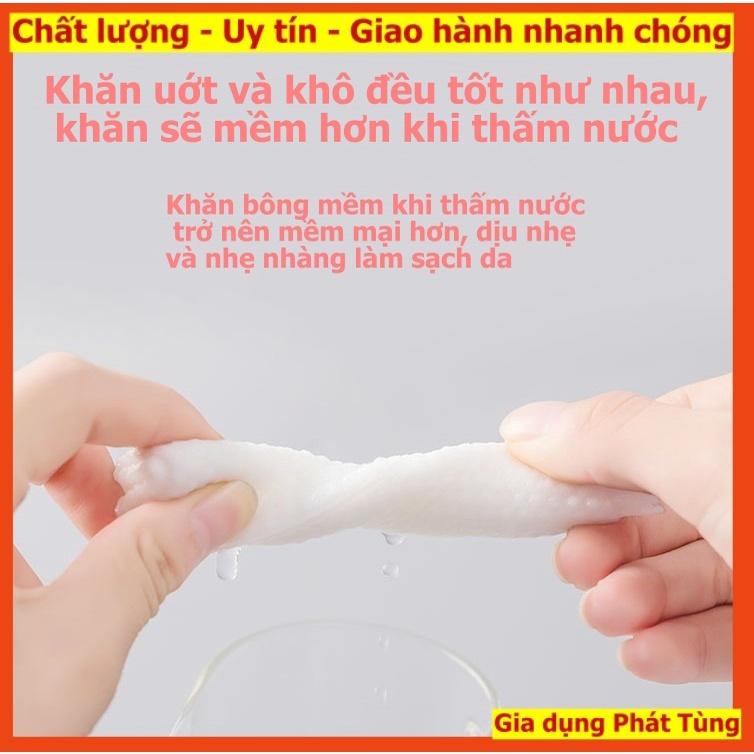 Khăn Giấy Lau Mặt Đa Năng ANIMERRY - Khăn Cotton Khô Tẩy Trang - Khăn Mặt Spa 100% Bông Tự Nhiên Dùng 1 Lần