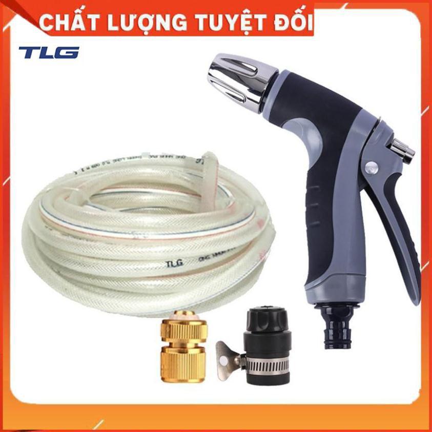 Bộ dây và vòi xịt tăng áp rửa xe tưới cây 20M  206817