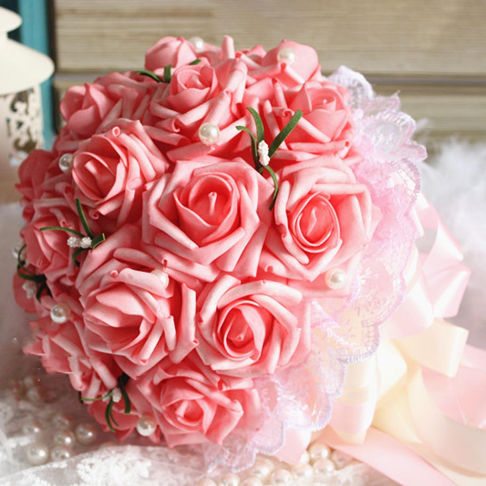 Bouquet Holder Flower Artificial Lace Arrangement DIY Tool Portable Durable Floral Holder for Florist Flower Arrangements Party Birthday