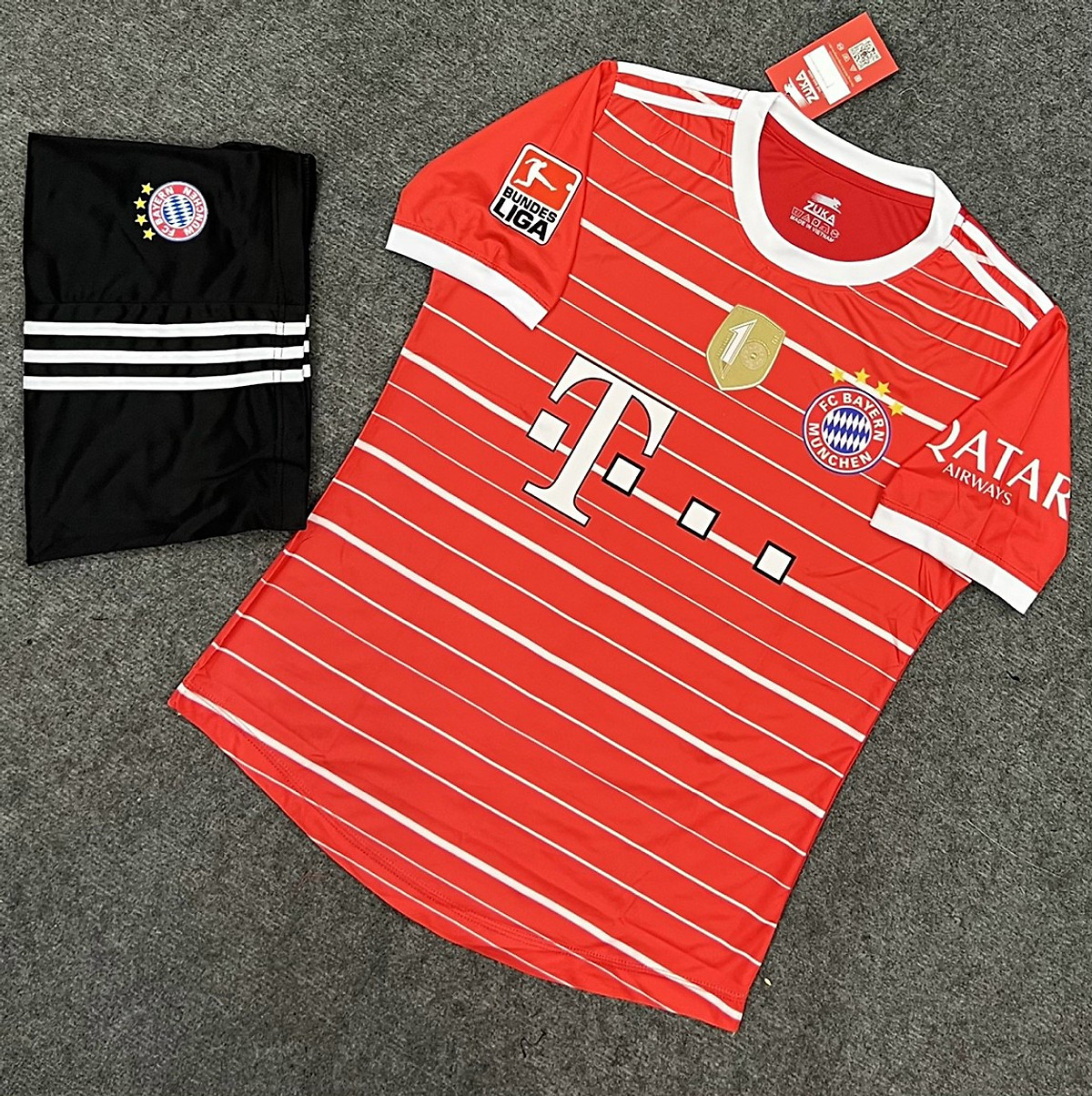 Quần áo bóng đá trẻ em Sao Việt 2022 Bayern