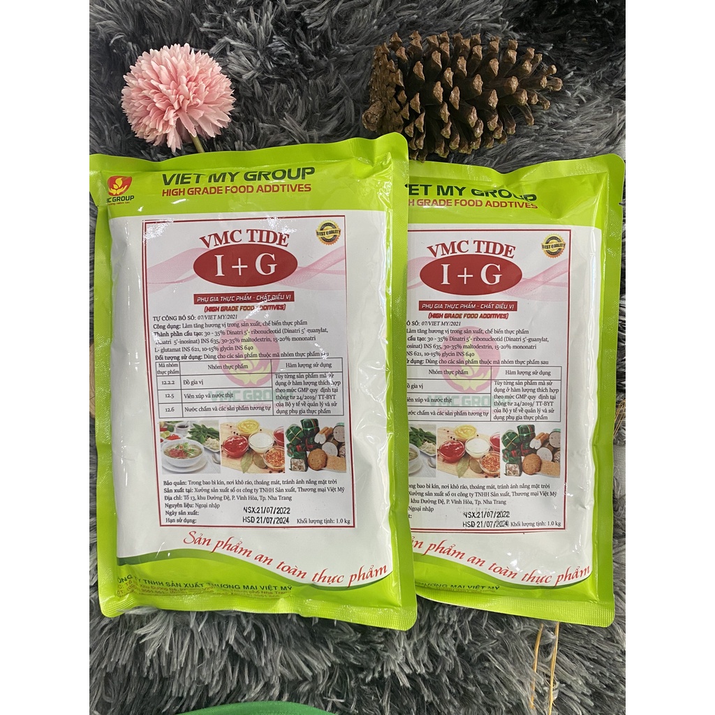 VMC I+G TIDE-Phụ gia tạo ngọt nước dùng thay thế mỳ chính
