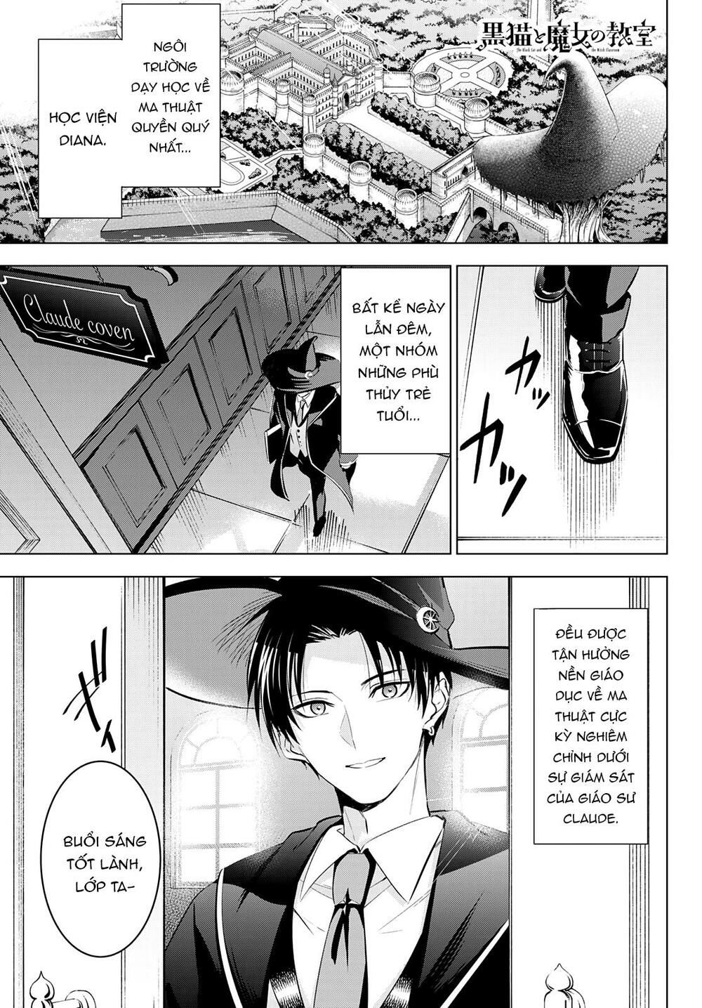 hắc miêu và lớp học phù thủy chapter 11.5 1