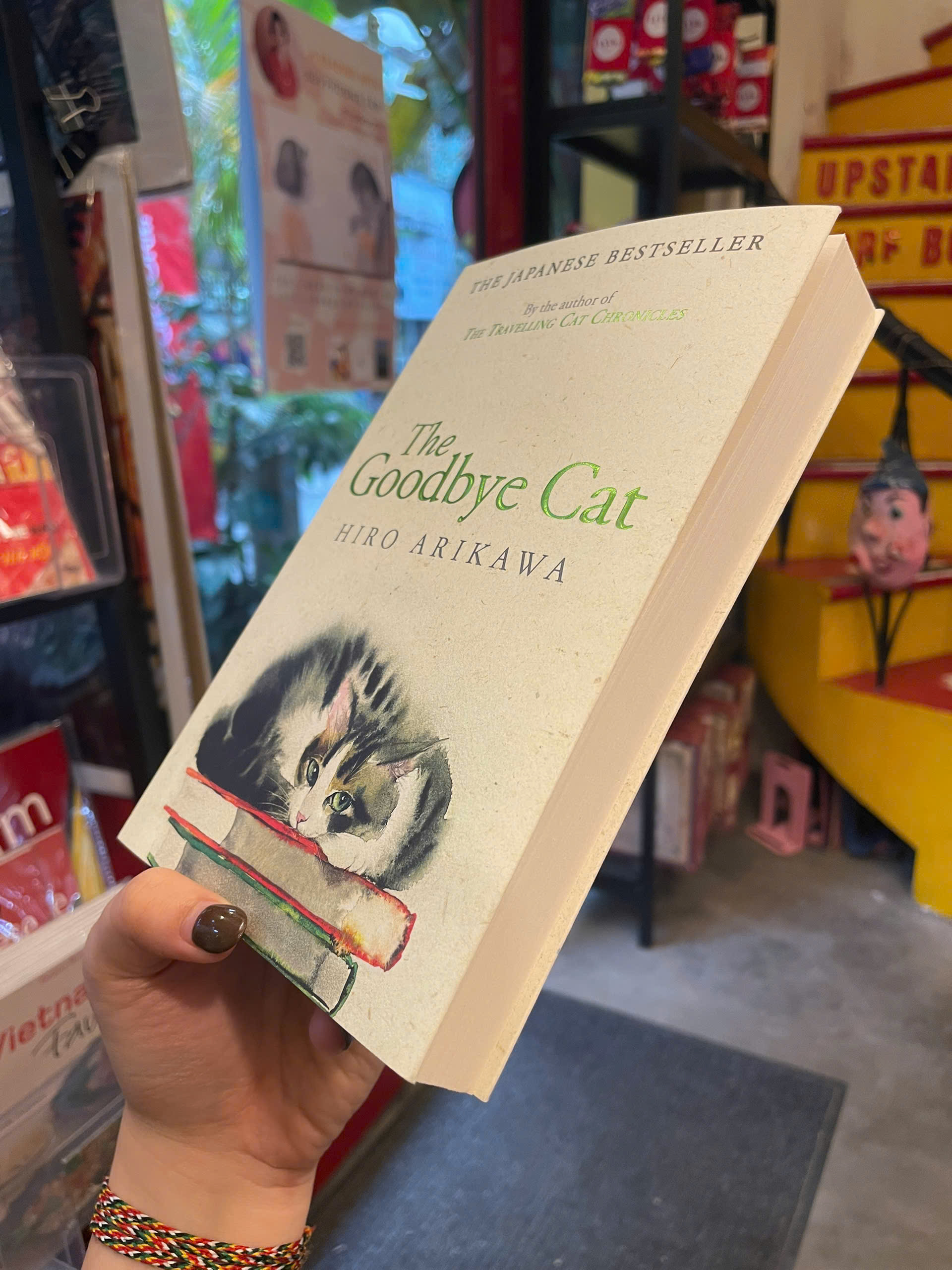 Sách - The Goodbye Cat by Hiro Arikawa - Fiction/Short Stories/English Book - Sách Ngoại Văn