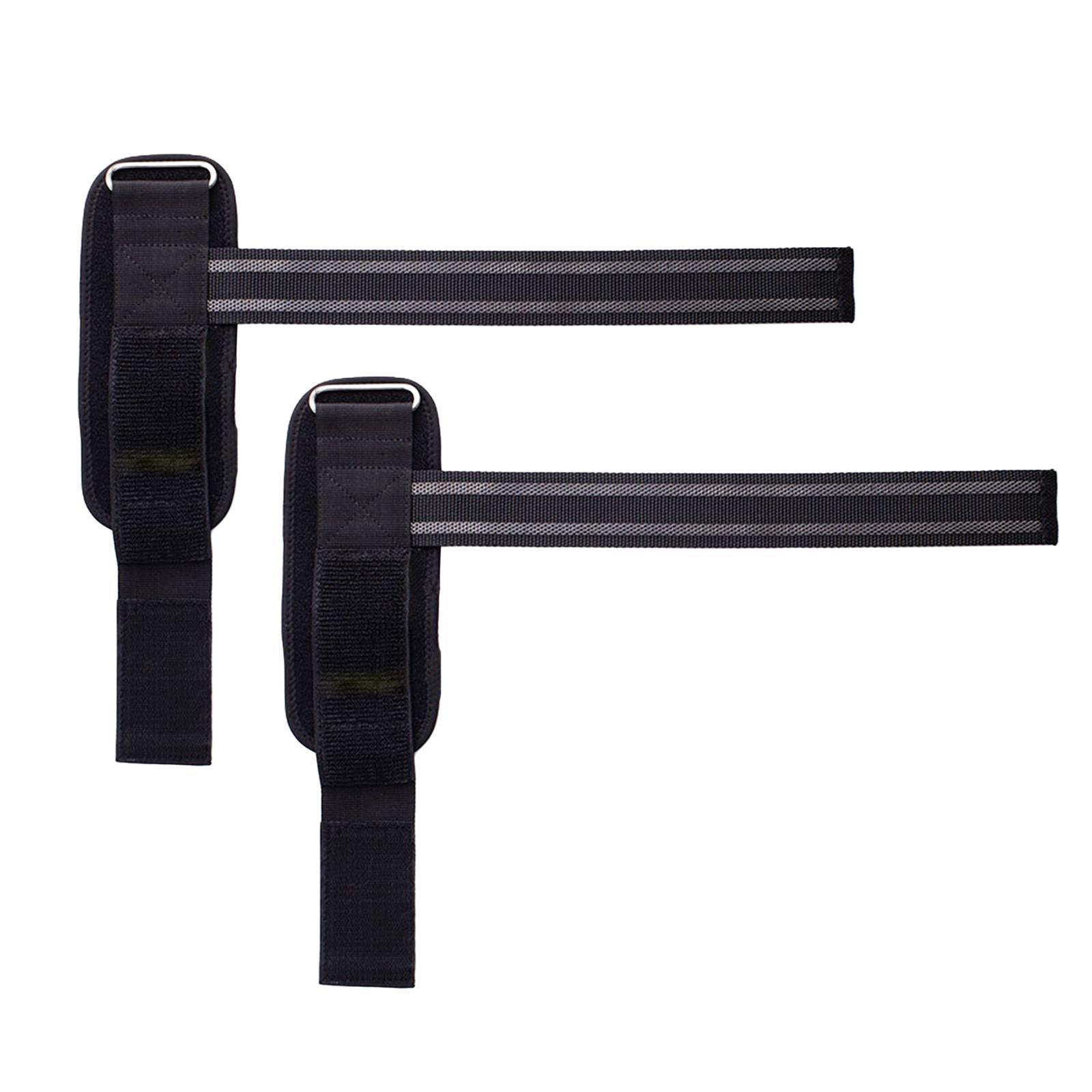 2x Weight Lifting Straps Wrist Support Protective Gear workout