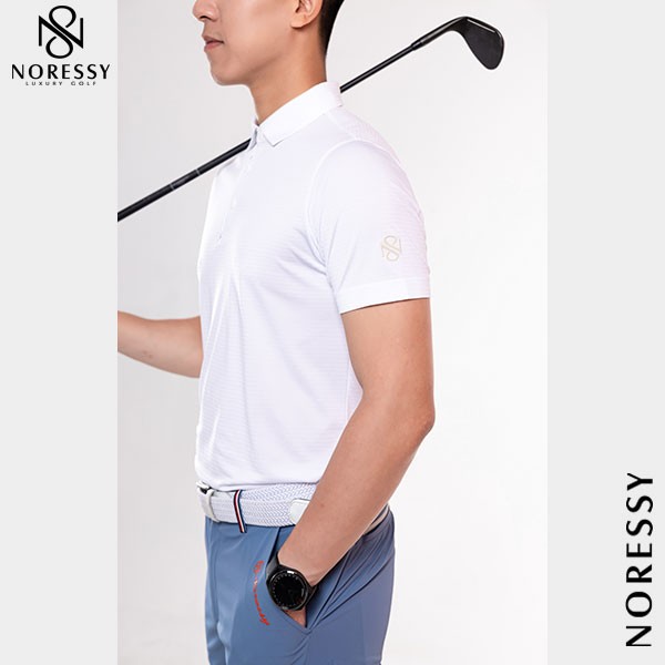 Áo golf nam ngắn tay Noressy NRSPLM0014_WH