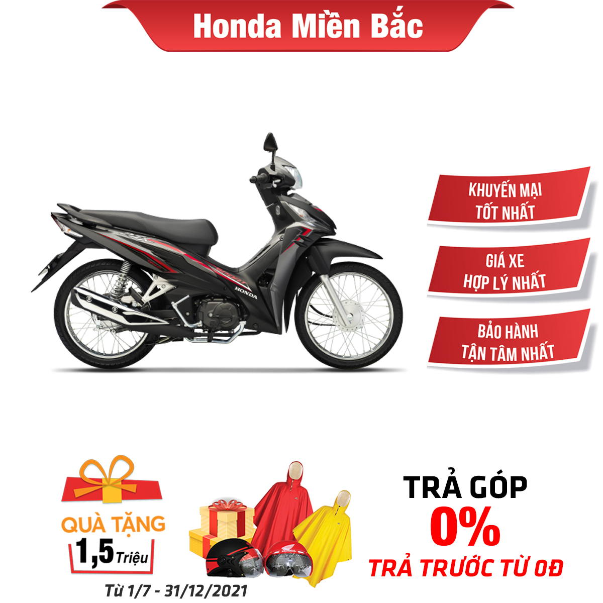 Xe máy Honda Wave RSX 110 Fi các phiên bản