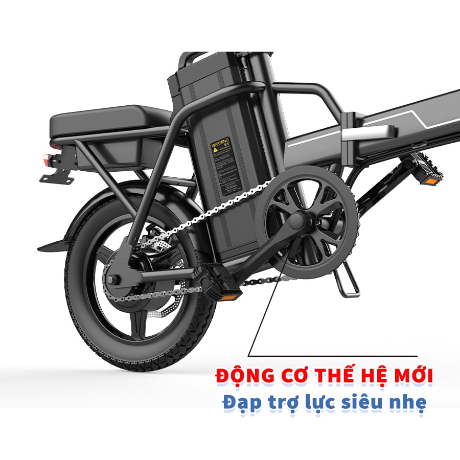 Xe đạp điện gấp Homesheel FTN T5S – 10Ah