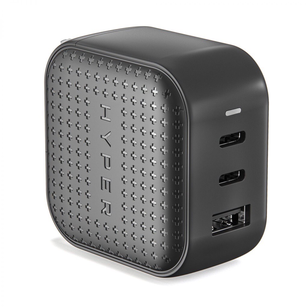 Sạc Đa Cổng Cho Macbook/iPad/iPhone HYPERJUICE GaN 66W Charger - Hàng Chính Hãng