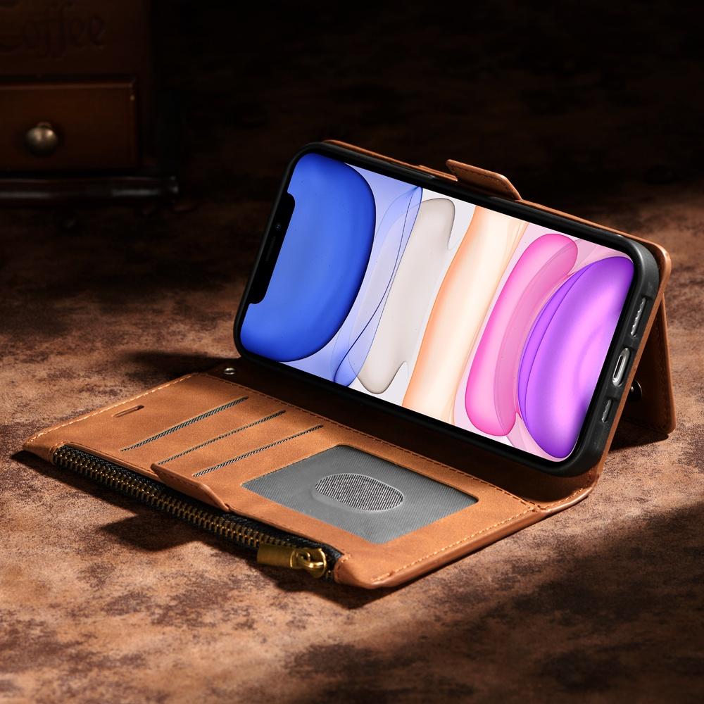 Ốp điện thoại da gập 9 ngăn đựng thẻ dành cho Samsung Galaxy S10+/S10 Plus S10 5G S10e S9+/S9 Plus S8 Plus /S8+