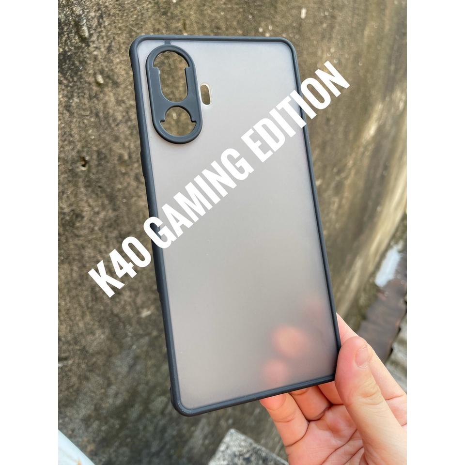 Ốp lưng nhám viền dẻo cho Xiaomi redmi K40 Gaming Edition