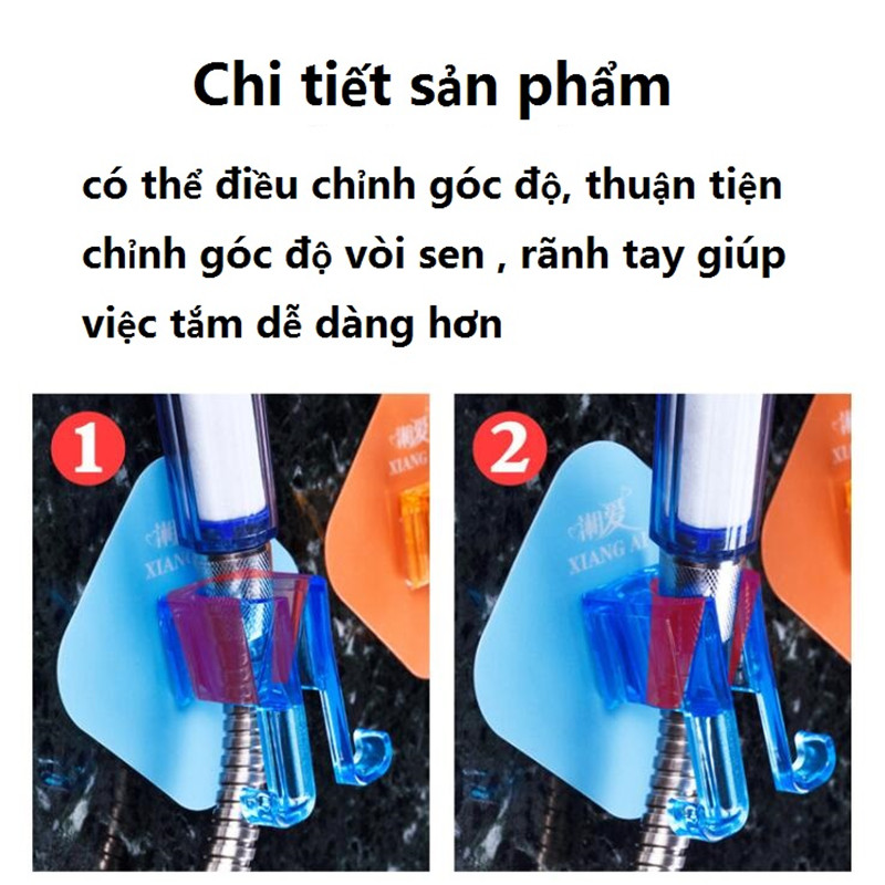 Bộ 4 cái Móc treo đồ bằng nhựa nhiều màu - Móc treo quần áo