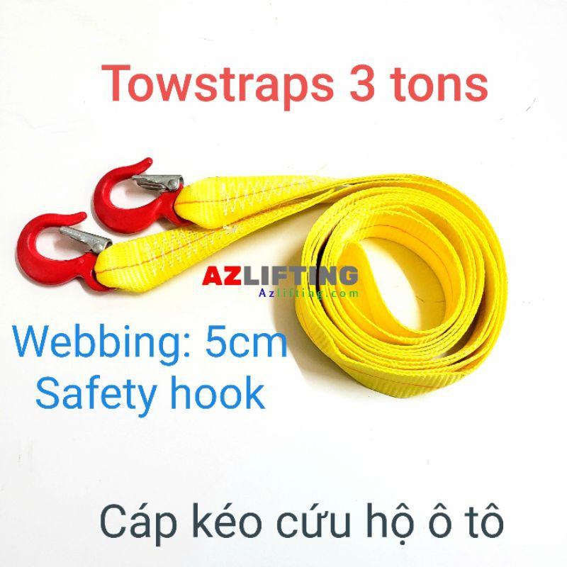Cáp vải kéo cứu hộ ô tô 3 tấn 4-20M