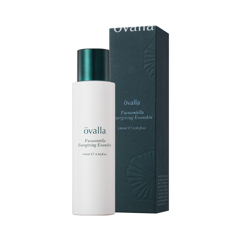 [SALE 50% CẬN DATE] Toner Nước Dưỡng Ẩm Thuần Chay OVALLA Fucocentella Energizing Essenskin Giúp Dưỡng Ẩm Phục Hồi Da, Giảm Nếp Nhăn Và Sáng Da 130ml Làm Đẹp Da Dưỡng Ẩm Da Skincare [CẬN DATE]